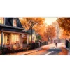 Amber Haven Gaming oyuncu Mousepad Kaydırmaz Kauçuk Dikişli Kenar 70x30 cm Mousepad