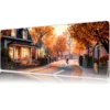 Amber Haven Gaming oyuncu Mousepad Kaydırmaz Kauçuk Dikişli Kenar 70x30 cm Mousepad