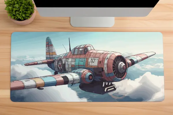 Skybound  Gaming oyuncu Mousepad Kaydırmaz Kauçuk Dikişli Kenar 80X30 cm Mousepad