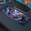etsy168dikdortgen4 Azure Dragon Gaming oyuncu Mousepad Kaydırmaz Kauçuk Dikişli Kenar 80x30 cm Mousepad