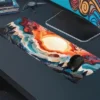 etsy169dikdortgen4 Aurora Rise Gaming oyuncu Mousepad Kaydırmaz Kauçuk Dikişli Kenar 80x30 cm Mousepad