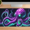 Neon Leviathan Gaming oyuncu Mousepad Kaydırmaz Kauçuk Dikişli Kenar 80x30 cm Mousepad
