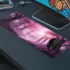 etsy178dikdortgen4 Enchanted Blossom Forest Gaming oyuncu Mousepad Kaydırmaz Kauçuk Dikişli Kenar 80x30 cm Mousepad
