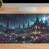 Starlit Academy Gaming oyuncu Mousepad Kaydırmaz Kauçuk Dikişli Kenar 80x30 cm Mousepad