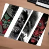 The Four Demon Lords Gaming oyuncu Mouse pad Kaydırmaz Kauçuk Dikişli Kenar 480X400X4 Mm
