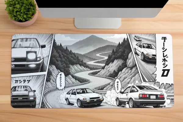 White Phantom Gaming oyuncu Mousepad Kaydırmaz Kauçuk Dikişli Kenar 70x30 cm Mousepad