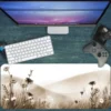 Autumn Whisper  Gaming oyuncu Mousepad Kaydırmaz Kauçuk Dikişli Kenar 70x30 cm Mousepad