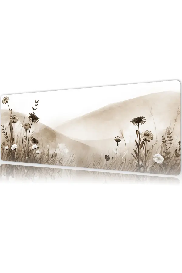 Autumn Whisper  Gaming oyuncu Mousepad Kaydırmaz Kauçuk Dikişli Kenar 70x30 cm Mousepad