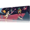 etsy188dikdortgen5 Cosmic Laser Battle Gaming oyuncu Mousepad Kaydırmaz Kauçuk Dikişli Kenar 80x30 cm Mousepad