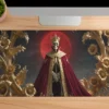 The Crimson Monarch Gaming oyuncu Mousepad Kaydırmaz Kauçuk Dikişli Kenar 90x40 cm Mousepad
