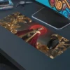 The Crimson Monarch Gaming oyuncu Mousepad Kaydırmaz Kauçuk Dikişli Kenar 90x40 cm Mousepad