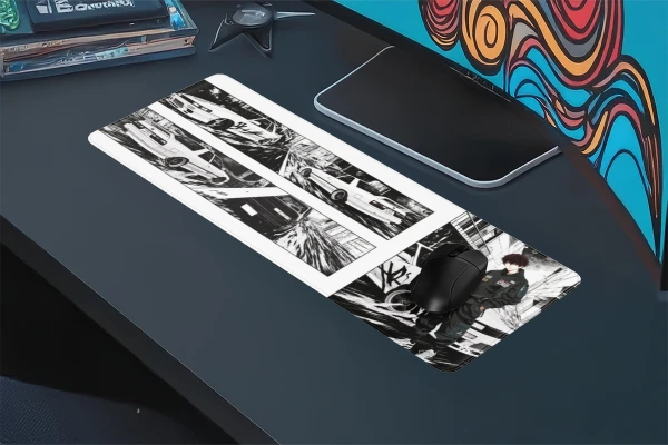 Araba Modelleri Asphalt Monarch Gaming oyuncu Mousepad Kaydırmaz Kauçuk Dikişli Kenar 70x30 cm Mousepad