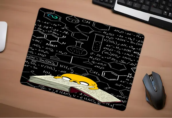 When You Study So Hard, You Melt Gaming oyuncu Mouse pad Kaydırmaz Kauçuk Dikişli Kenar 480X400X4 Mm