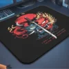 Yakuza Culture Gaming oyuncu Mouse pad Kaydırmaz Kauçuk Dikişli Kenar 480X400X4 Mm