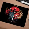 Yakuza Culture Gaming oyuncu Mouse pad Kaydırmaz Kauçuk Dikişli Kenar 480X400X4 Mm