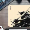 Blade of the Silent Honor Gaming oyuncu Mouse pad Kaydırmaz Kauçuk Dikişli Kenar 40X30 cm