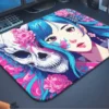 Petal & Bone Gaming oyuncu Mouse pad Kaydırmaz Kauçuk Dikişli Kenar 480X400X4 Mm