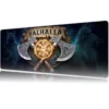 Valhalla Gaming oyuncu Mousepad Kaydırmaz Kauçuk Dikişli Kenar 80x30 cm Mousepad