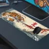etsy87dikdortgen4 Vengeance of the Tiger Gaming oyuncu Mousepad Kaydırmaz Kauçuk Dikişli Kenar 80x30 cm Mousepad