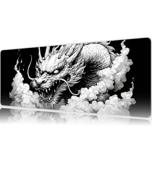 Void Fang Gaming oyuncu Mousepad Kaydırmaz Kauçuk Dikişli Kenar 80x30 cm Mousepad