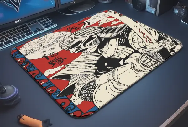 Yamibushi Gaming oyuncu Mouse pad Kaydırmaz Kauçuk Dikişli Kenar 480X400X4 Mm