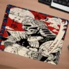 Yamibushi Gaming oyuncu Mouse pad Kaydırmaz Kauçuk Dikişli Kenar 480X400X4 Mm
