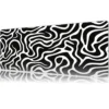 Zebra Drift Gaming oyuncu Mousepad Kaydırmaz Kauçuk Dikişli Kenar 80x30 cm Mousepad