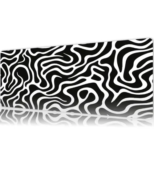 etsy91dikdortgen5 Zebra Drift Gaming oyuncu Mousepad Kaydırmaz Kauçuk Dikişli Kenar 80x30 cm Mousepad