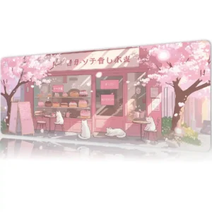 Sakura Cafe Gaming Mousepad