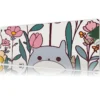 etsy98dikdortgen5 Totoro Garden Gaming oyuncu Mousepad Kaydırmaz Kauçuk Dikişli Kenar 80x30 cm Mousepad