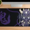 Void Oni V1 Gaming oyuncu Mousepad Kaydırmaz Kauçuk Dikişli Kenar 90×40 cm Mousepad