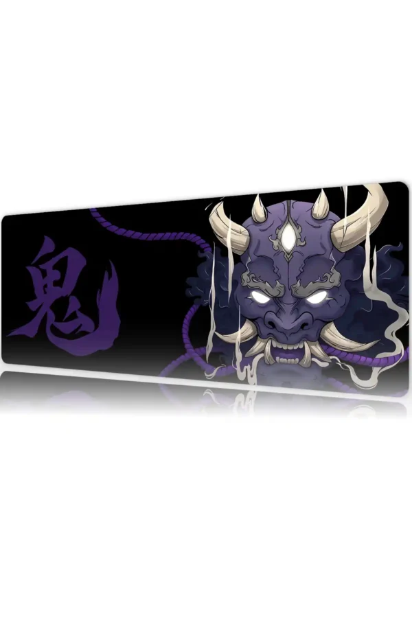 Void Oni V1 Gaming oyuncu Mousepad Kaydırmaz Kauçuk Dikişli Kenar 90×40 cm Mousepad