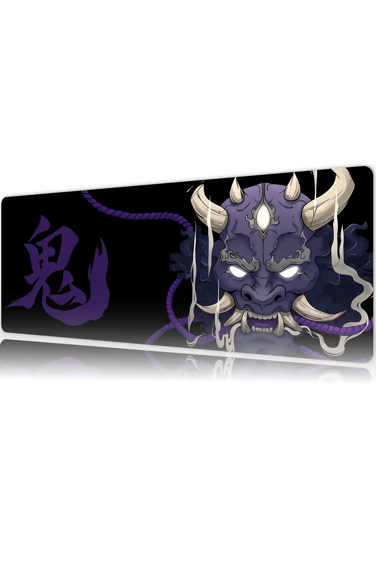 Void Oni V1 Gaming oyuncu Mousepad Kaydırmaz Kauçuk Dikişli Kenar 90×40 cm Mousepad