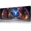 Mystic Library Path  Gaming oyuncu Mousepad Kaydırmaz Kauçuk Dikişli Kenar 80x30 cm Mousepad