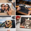 Boyutlandırılmış Premium Kişiye Özel Mousepad – Kendi Fotoğrafınla Tasarla