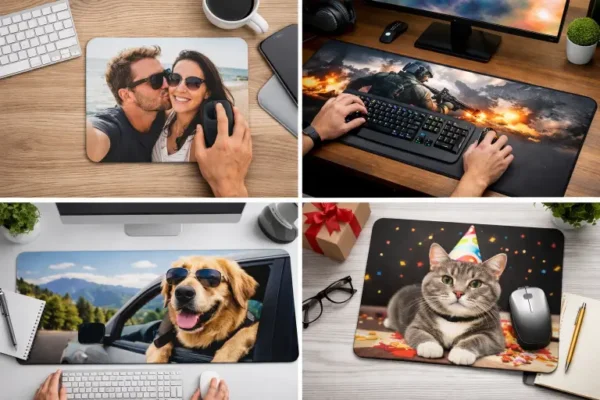 Boyutlandırılmış Premium Kişiye Özel Mousepad – Kendi Fotoğrafınla Tasarla