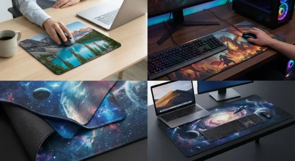 Senin Tasarımın 1 Kişiye Özel Mousepad – Kendi Fotoğrafınla Tasarla
