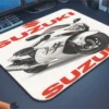 Sportbike Gaming oyuncu Mouse pad Kaydırmaz Kauçuk Dikişli 480X400X4 Mm