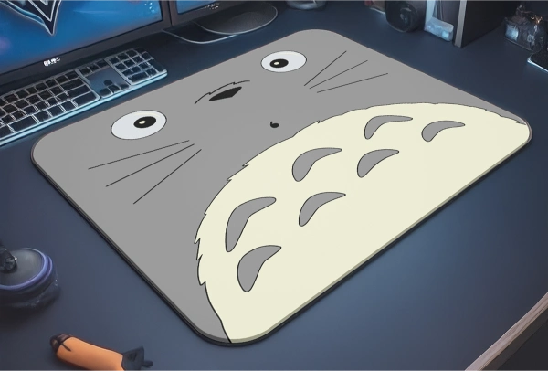 etsy-238 kare48x403 Cute Totoro Gaming oyuncu Mouse pad Kaydırmaz Kauçuk Dikişli 48x40 cm