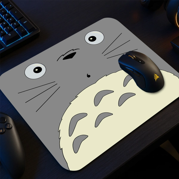 etsy-238 kare48x405 Cute Totoro Gaming oyuncu Mouse pad Kaydırmaz Kauçuk Dikişli 48x40 cm