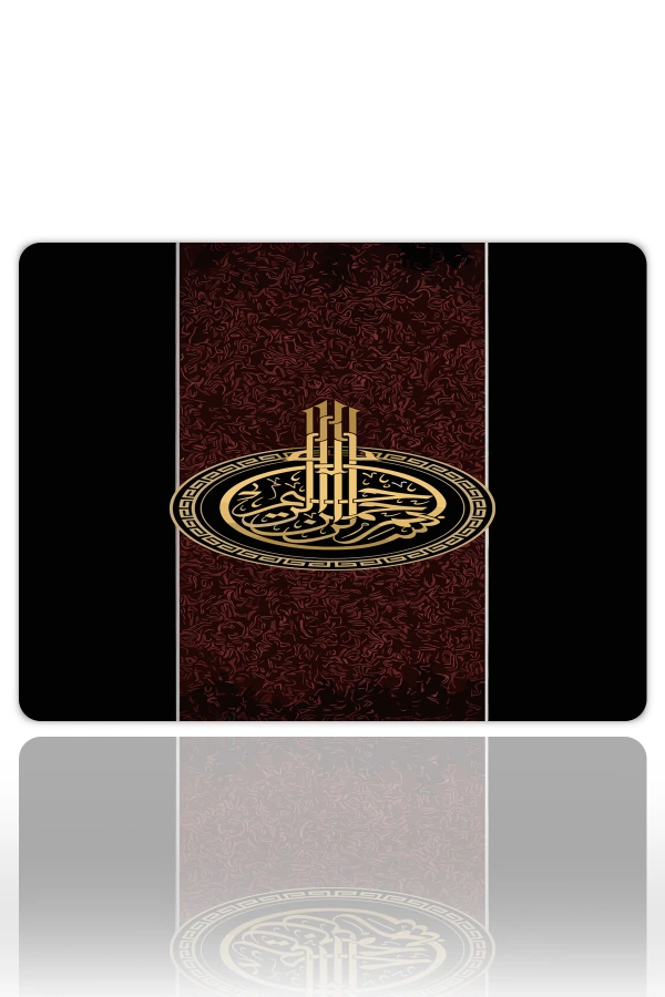 etsy-240 kare48x402 Ottoman Tughra Gaming oyuncu Mouse pad Kaydırmaz Kauçuk Dikişli 480X400X4 Mm