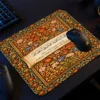 etsy-246 KARE48x405 Islamic Floral Gaming oyuncu Mouse pad Kaydırmaz Kauçuk Dikişli 480X400X Mm