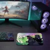 Kaiju Roar Gaming  oyuncu Mouse pad Kaydırmaz Kauçuk Dikişli 40x30 cm