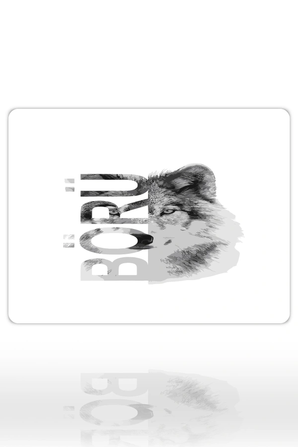 Börü Gaming oyuncu Mouse pad Kaydırmaz Kauçuk Dikişli 480X400 Mm