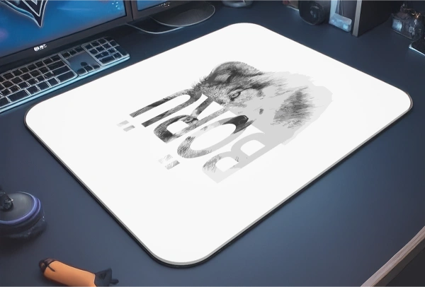 Börü Gaming oyuncu Mouse pad Kaydırmaz Kauçuk Dikişli 480X400 Mm