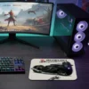 Hayabusa Legend Gaming  oyuncu Mouse pad Kaydırmaz Kauçuk Dikişli 480X400 Mm