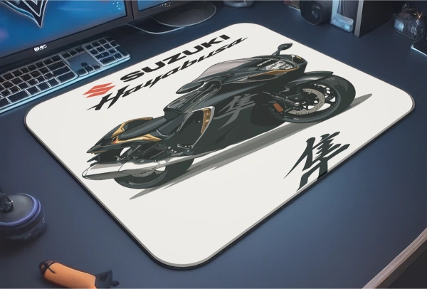 Hayabusa Legend Gaming  oyuncu Mouse pad Kaydırmaz Kauçuk Dikişli 480X400 Mm