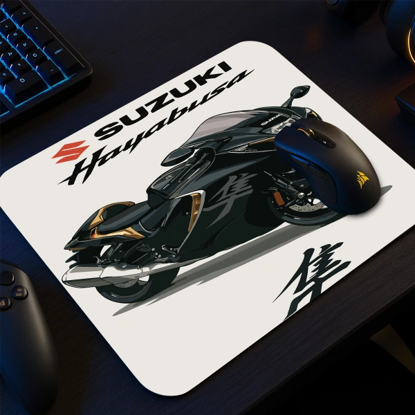 Hayabusa Legend Gaming  oyuncu Mouse pad Kaydırmaz Kauçuk Dikişli 480X400 Mm