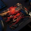 Inferno Dragon Gaming  oyuncu Mouse pad Kaydırmaz Kauçuk Dikişli 40x30 cm