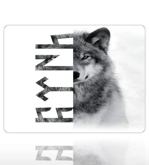 Börü Türk  Gaming  oyuncu Mouse pad Kaydırmaz Kauçuk Dikişli 480X400 Mm